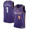 Bellissimo Comodo Devin Booker Phoenix Suns Nike Unisex 2024/25 Swingman Player Jersey City Edition Purple