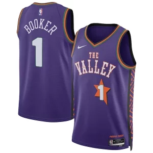 Bellissimo Comodo Devin Booker Phoenix Suns Nike Unisex 2024/25 Swingman Player Jersey City Edition Purple