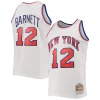 Resistente Raffinato Dick Barnett New York Knicks 1969/70 Hardwood Classics Swingman Jersey White