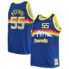 Versatile Dikembe Mutombo Denver Nuggets 1991/92 Big & Tall Hardwood Classics Swingman Jersey Royal