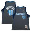 Meraviglioso Magnifico Incantevole Dirk Nowitzki Dallas Mavericks 2003/04 Hardwood Classics Swingman Jersey Gray