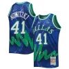 Moderno Carino Trendy Dirk Nowitzki Dallas Mavericks Hardwood Classics 1998/99 Hyper Hoops Swingman Jersey Blue