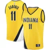 Comodo Gorgeous Delizioso Domantas Sabonis Indiana Pacers Fast Break Replica Jersey Statement Edition Gold