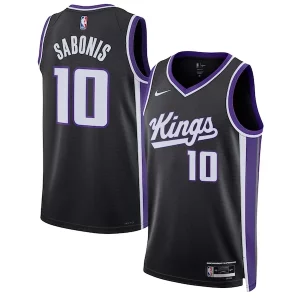Duraturo Splendido Domantas Sabonis Sacramento Kings Nike Unisex Swingman Jersey Icon Edition Black