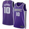 Splendido Comodo Raffinato Domantas Sabonis Sacramento Kings Nike Unisex Swingman Jersey Icon Edition Purple
