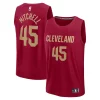 Gorgeous Stupendo Accattivante Donovan Mitchell Cleveland Cavaliers Youth Fast Break Replica Player Jersey Icon Edition Wine
