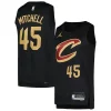 Duraturo Fantastico Donovan Mitchell Cleveland Cavaliers Jordan Brand Swingman Player Jersey Statement Edition Black