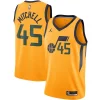 Gorgeous Donovan Mitchell Utah Jazz Jordan Brand 2020/21 Swingman Jersey Statement Edition Gold