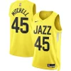 Cool Splendido Fantastico Donovan Mitchell Utah Jazz Nike Unisex Swingman Jersey Icon Edition Gold
