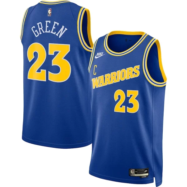Trendy Draymond Green Golden State Warriors Nike Swingman Jersey Classic Edition Blue