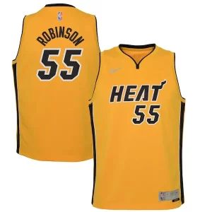 Duraturo Gorgeous Duncan Robinson Miami Heat Nike Youth 2020/21 Swingman Player Jersey Trophy Gold Earned Edition
