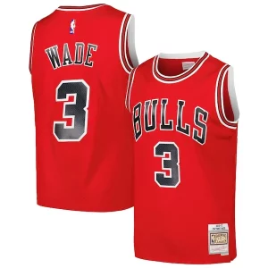 Pratico Splendido Trendy Dwyane Wade Chicago Bulls 2016/17 Hardwood Classics Swingman Jersey Red