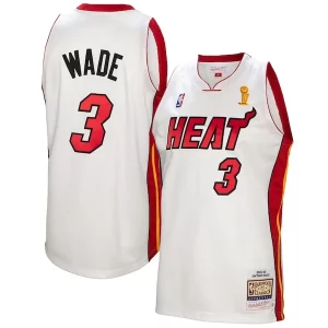 Prestigioso Fascinante Dwyane Wade Miami Heat 2005 06 Authentic Player Jersey White