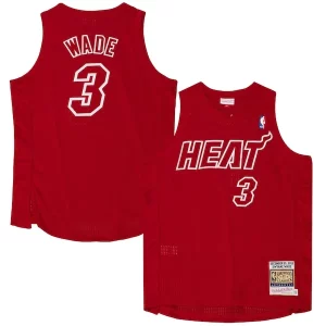 Eccezionale Splendido Stupendo Dwyane Wade Miami Heat 2012 Authentic Player Jersey Scarlet