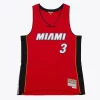 Cool Raffinato Dwyane Wade Miami Heat Women's 2005/06 Hardwood Classics Swingman Jersey Red