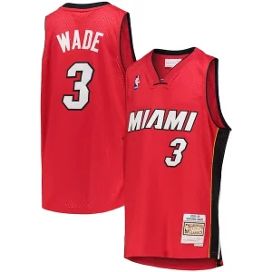 Comodo Dwyane Wade Miami Heat Youth 2005/06 Hardwood Classics Swingman Jersey Red