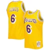 Fascinante Eddie Jones Los Angeles Lakers 1996/97 Hardwood Classics Swingman Jersey Gold