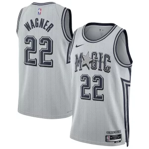 Fascinante Incantevole Moderno Franz Wagner Orlando Magic Nike Unisex 2024/25 Swingman Player Jersey City Edition Silver