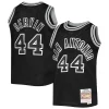 Sofisticato Accattivante Incantevole George Gervin San Antonio Spurs Youth 1978/79 Hardwood Classics Swingman Jersey Black