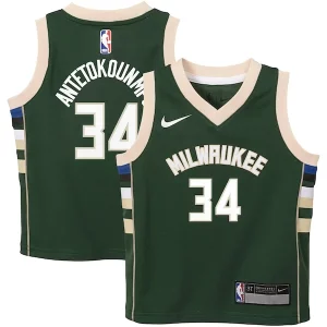 Eccezionale Raffinato Carino Giannis Antetokounmpo Milwaukee Bucks Nike Toddler Swingman Player Jersey Icon Edition Green