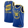 Stupendo Golden State Warriors Nike 2020/21 Hardwood Classics Swingman Custom Jersey Blue