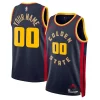 Trendy Duraturo Stupendo Golden State Warriors Nike Unisex 2024/25 Custom Swingman Jersey City Edition Navy
