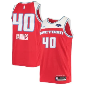 Cool Delizioso Carino Harrison Barnes Sacramento Kings Nike Swingman Jersey Red