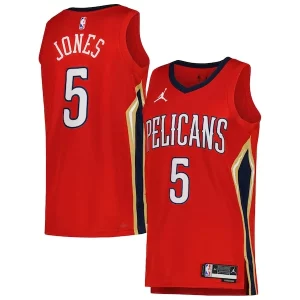 Eccezionale Trendy Duraturo Herbert Jones New Orleans Pelicans Jordan Brand Unisex Swingman Jersey Statement Edition Red