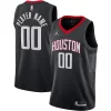 Eccezionale Houston Rockets Jordan Brand Swingman Custom Jersey Statement Edition Black