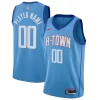 Classico Splendido Trendy Houston Rockets Nike 2020/21 Swingman Custom Jersey Blue City Edition