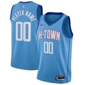 Classico Splendido Trendy Houston Rockets Nike 2020/21 Swingman Custom Jersey Blue City Edition