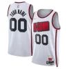 Elegante Stupendo Prestigioso Houston Rockets Nike Unisex 2024/25 Custom Swingman Jersey City Edition White