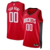 Prestigioso Meraviglioso Houston Rockets Nike Unisex Swingman Custom Jersey Red Icon Edition