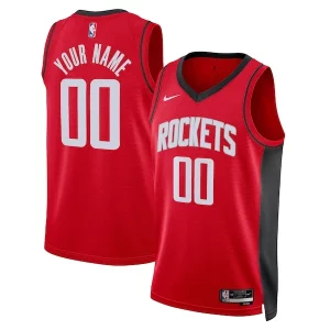 Prestigioso Meraviglioso Houston Rockets Nike Unisex Swingman Custom Jersey Red Icon Edition