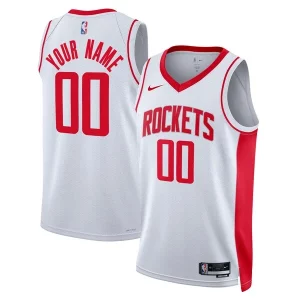 Lussuoso Houston Rockets Nike Unisex Swingman Custom Jersey White Association Edition
