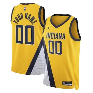 Eccezionale Incantevole Prestigioso Indiana Pacers Jordan Brand Unisex 2022/23 Swingman Custom Jersey Statement Edition Yellow