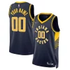 Raffinato Fascinante Indiana Pacers Nike 2021/22 Diamond Swingman Custom Jersey Icon Edition Navy