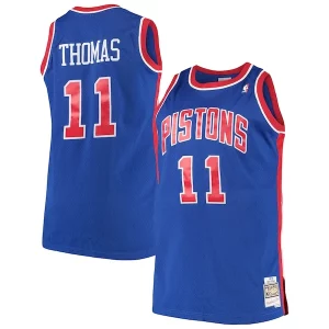 Splendido Fantastico Resistente Isaiah Thomas Detroit Pistons 1988/89 Big & Tall Hardwood Classics Swingman Jersey Royal