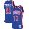 Classico Resistente Isiah Thomas Detroit Pistons 1988/89 Hardwood Classics Swingman Jersey Blue