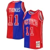 Elegante Meraviglioso Comodo Isiah Thomas Isiah Thomas Hardwood Classics 1988/89 Split Swingman Jersey Blue/Red