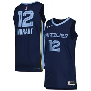 Pratico Ja Morant Memphis Grizzlies Nike Authentic Jersey Association Edition Navy