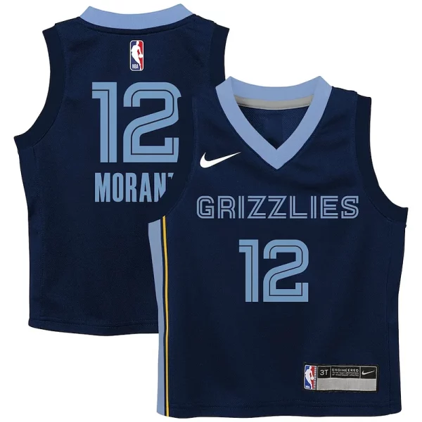 Eccezionale Stupendo Splendido Ja Morant Memphis Grizzlies Nike Preschool Swingman Player Jersey Icon Edition Navy