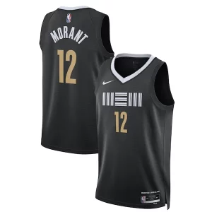 Stupendo Prestigioso Ja Morant Memphis Grizzlies Nike Unisex 2023/24 Swingman Jersey Black City Edition
