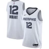 Comodo Ja Morant Memphis Grizzlies Nike Unisex Swingman Jersey Association Edition White/Navy