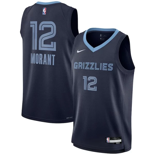 Comodo Stupendo Delizioso Ja Morant Memphis Grizzlies Nike Youth Swingman Jersey Icon Edition Navy