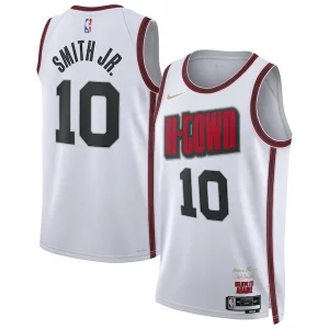 Trendy Fantastico Jabari Smith Jr. Houston Rockets Nike Unisex 2024/25 Swingman Player Jersey City Edition White