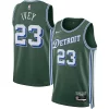 Raffinato Jaden Ivey Detroit Pistons Nike 2022/23 Swingman Jersey City Edition Green
