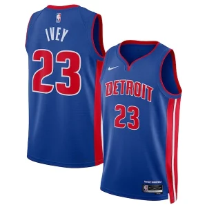 Meraviglioso Stupendo Pratico Jaden Ivey Detroit Pistons Nike Unisex 2022 NBA Draft First Round Pick Swingman Jersey Icon Edition Blue