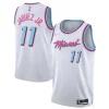 Splendido Fascinante Prestigioso Jaime Jaquez Jr. Miami Heat Nike Unisex 2024/25 Swingman Player Jersey City Edition White