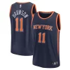 Versatile Robusto Jalen Brunson New York Knicks Fast Break Replica Player Jersey Statement Edition Navy